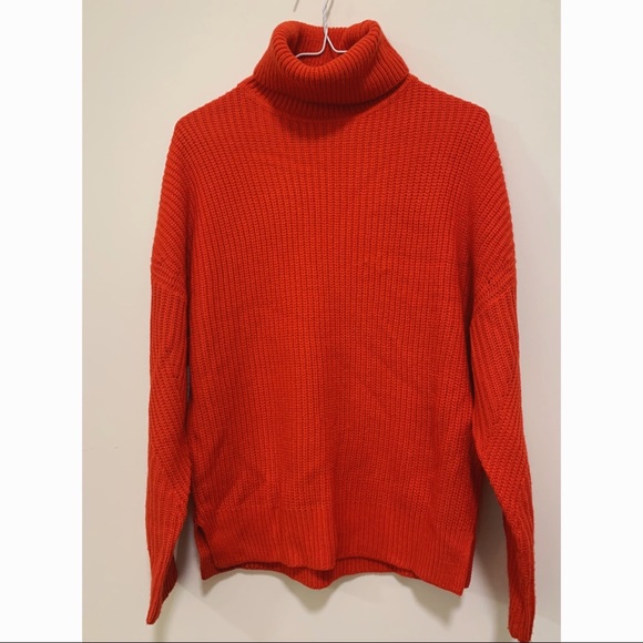 Orange sweater
